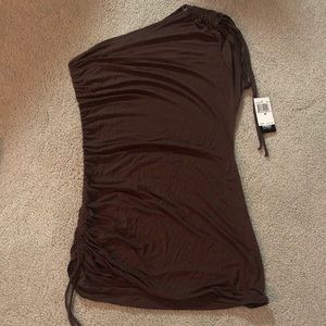 🔥 NWT ABS brown dress 🔥
